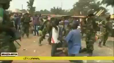 The UN denounced arms trafficking between the RCA and the DRC, as the Congo Brazzaville on the river Ubangi 