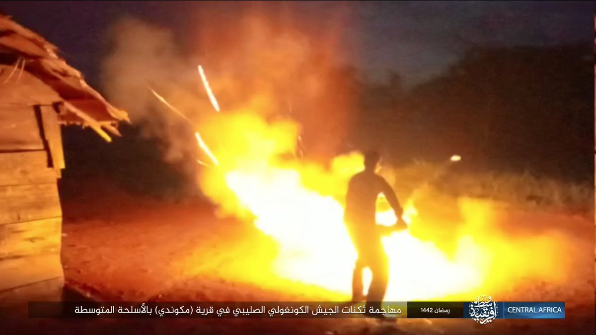 Congo: ISIS CA released a photo set from an attack in Beni in which it seems that a fighter literally hip fires a (possibly damaged) AGS-17 automatic grenade launcher. Or something like it