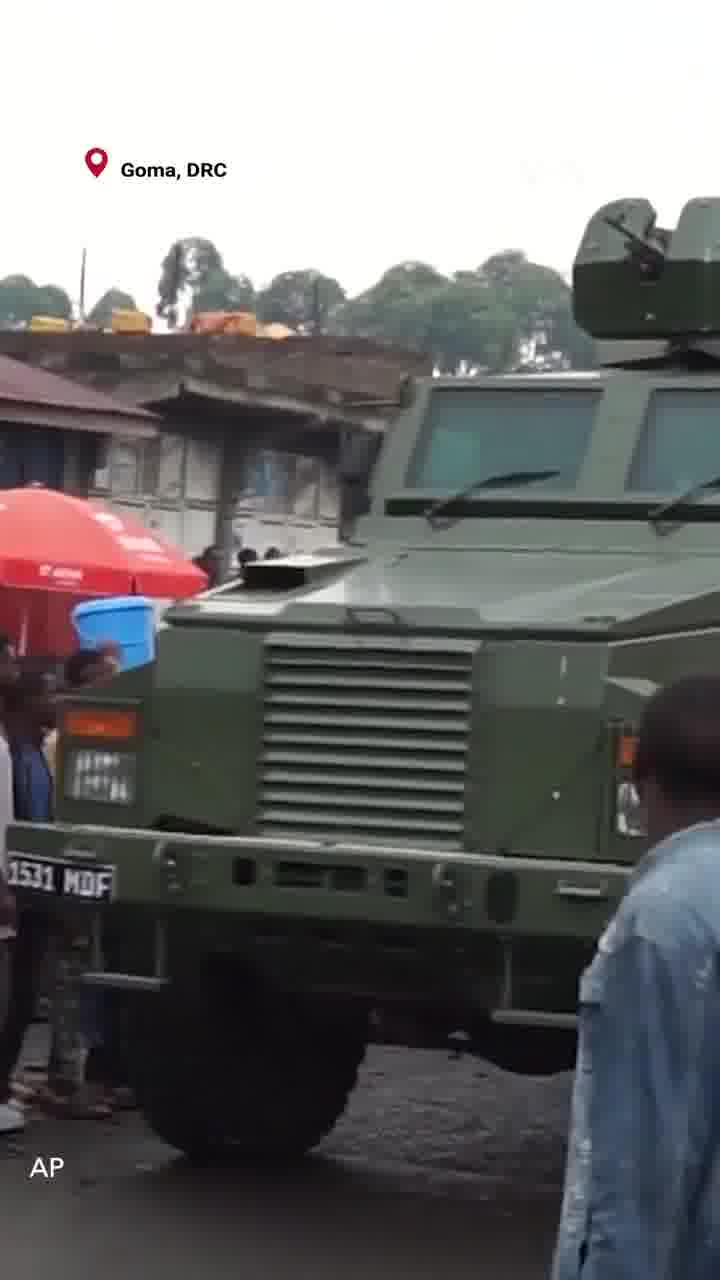 Congolese army and SADC troops deploy around Goma, threatened by M23 rebelsnnArmy vehicles were headed to the front line on the outskirts of Goma in eastern Congo Saturday, as fighting between Congolese military and M23 rebels continues