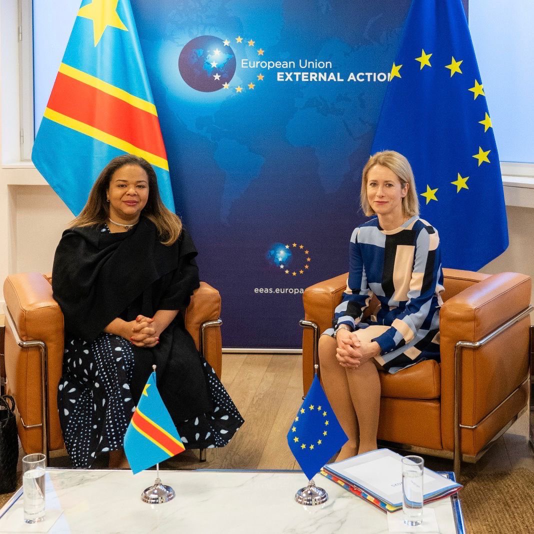 EU High Representative for Foreign Affairs and Security Policy: Discussed with @RDCongoMAE the situation in Eastern DRC and the role the EU can play in regional stability. Territorial integrity is non-negotiable. I reaffirmed the EU’s support for the Luanda and Nairobi processes as a path to resolving the conflict