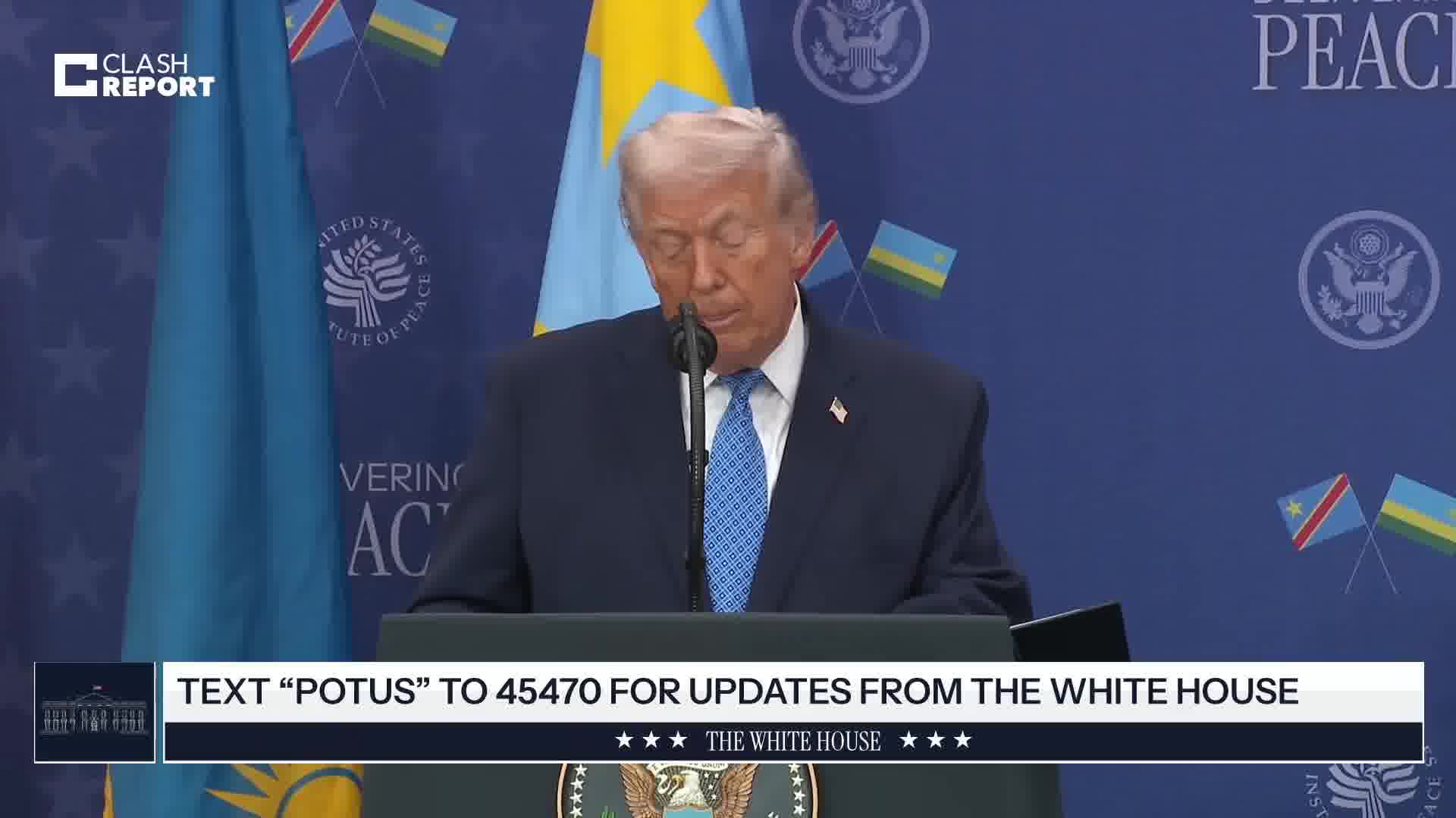 Trump: We will be sending our biggest companies to the Congo and Rwanda. We will take out some of the rare earth, and take out some of the assets. Everybody will make a lot of money